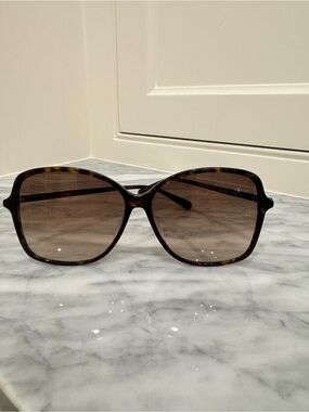 GUCCI Tortoiseshell Gradient Lens Women's Sunglasses